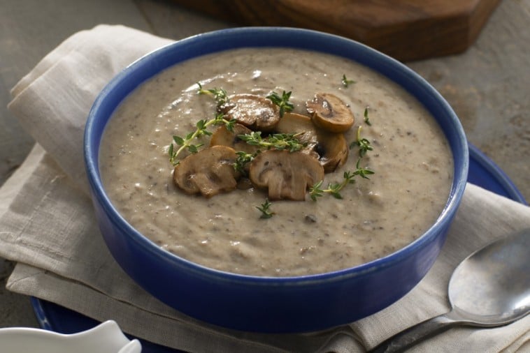 Soupe aux champignons